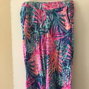 Lily Pulitzer Beach Pants with Pockets